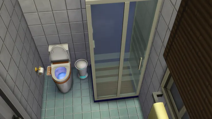 我覺得馬桶會發光很酷！現實中不知是不是這樣？