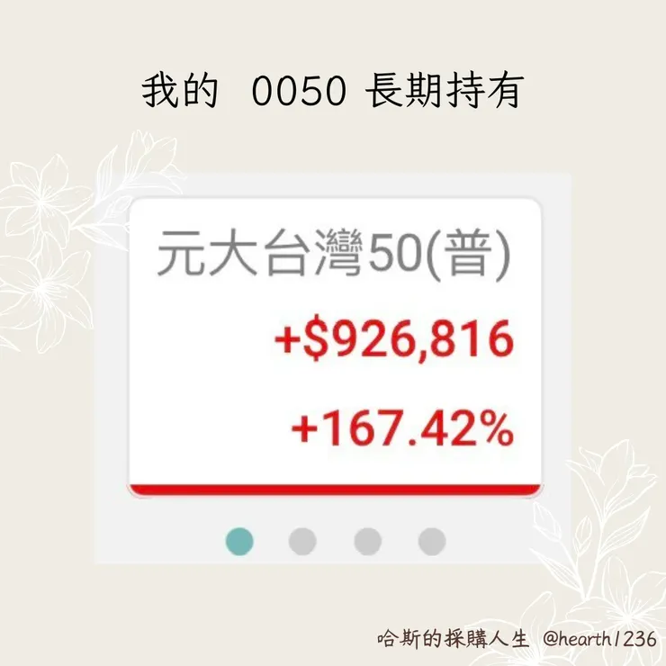 雖然 2025 年 0050 因為再分割以無法逐筆細看交易紀錄，但仍留有獲利率可參考。