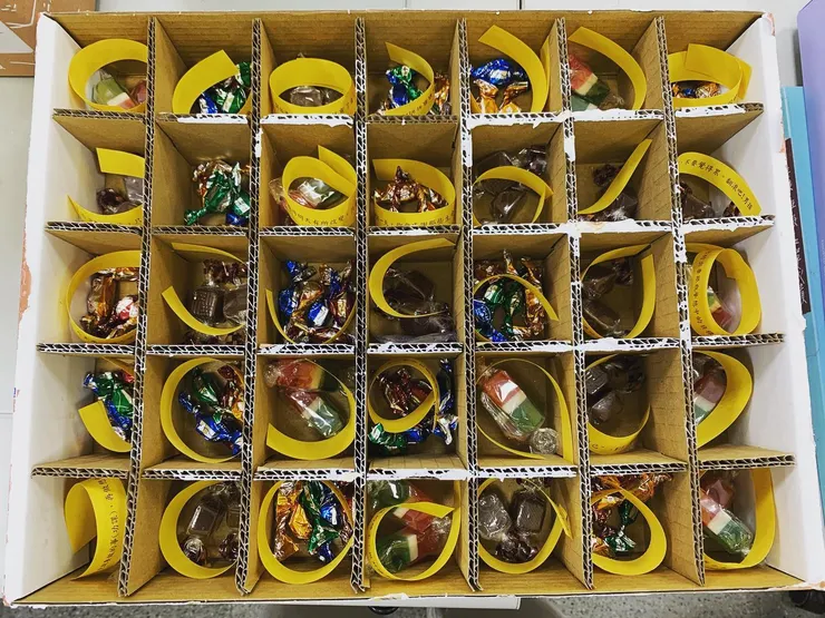 放入激勵標語 隨機放