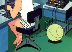 (真正的機器人寵物始祖:鋼彈裡的哈囉,圖片來源:Wikipedia)