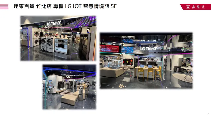與LG合作之門市