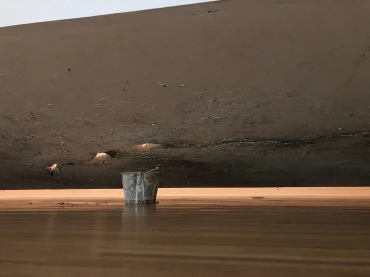 【圖3】魏柏任,《敗口》。2023,鳳甲美術館。攝影|作者