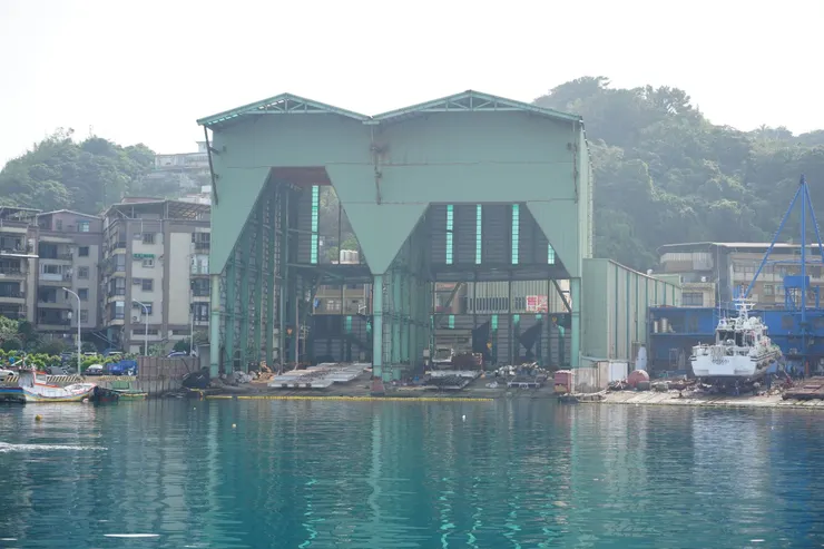 正濱漁港附近造船廠