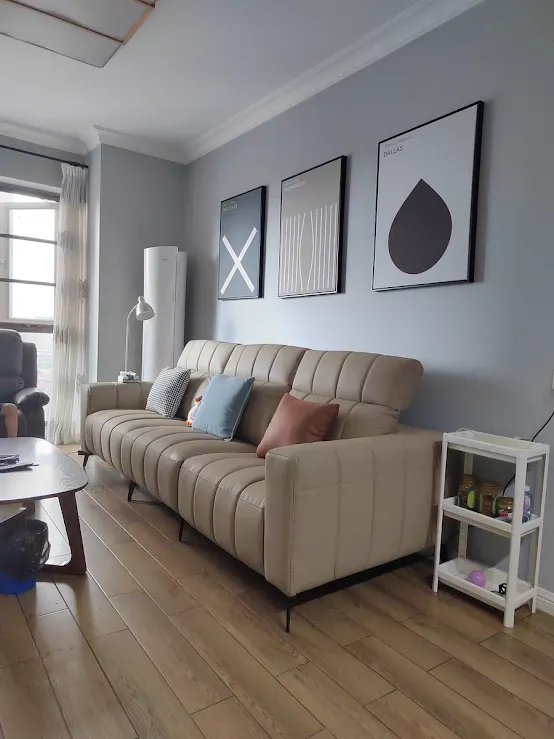 鋼琴鍵電動沙發輕薄設計 貼牆擺放 節省空間