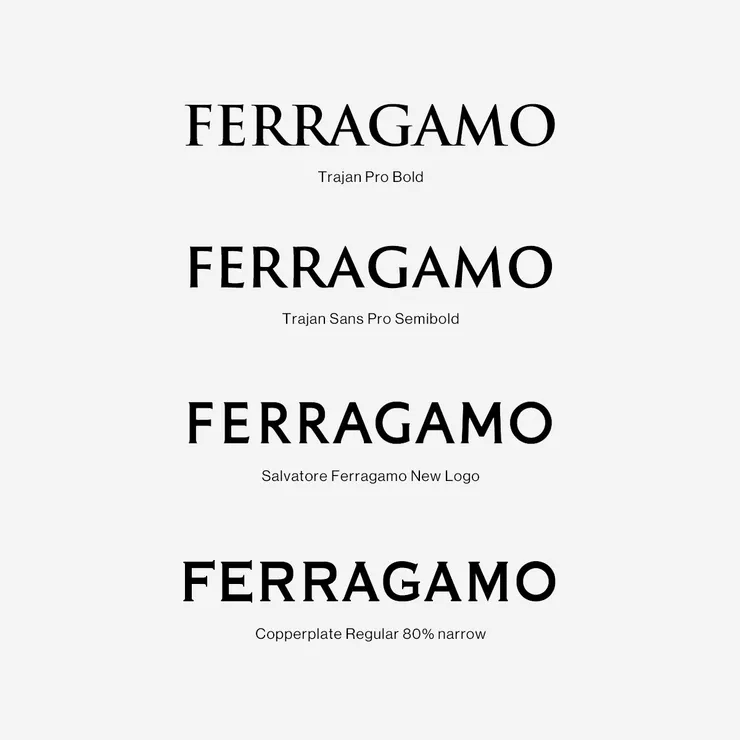 Compare to Trajan Pro, Trajan Sans & Copperplate Gothic