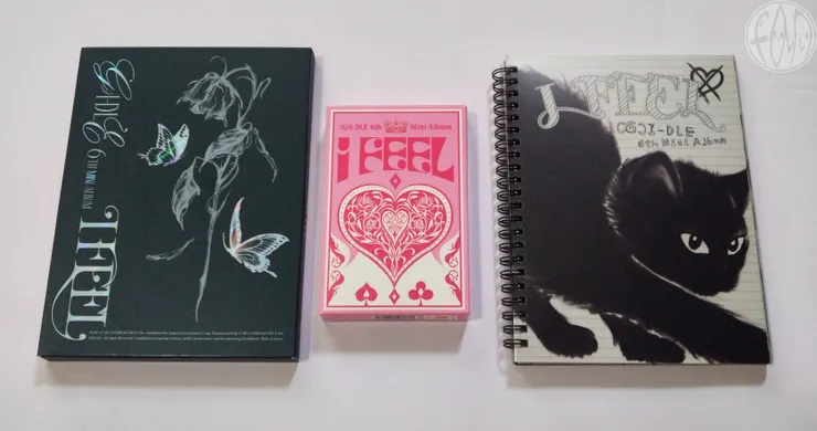 (G)I-DLE - 《I FEEL》_ 三版封面