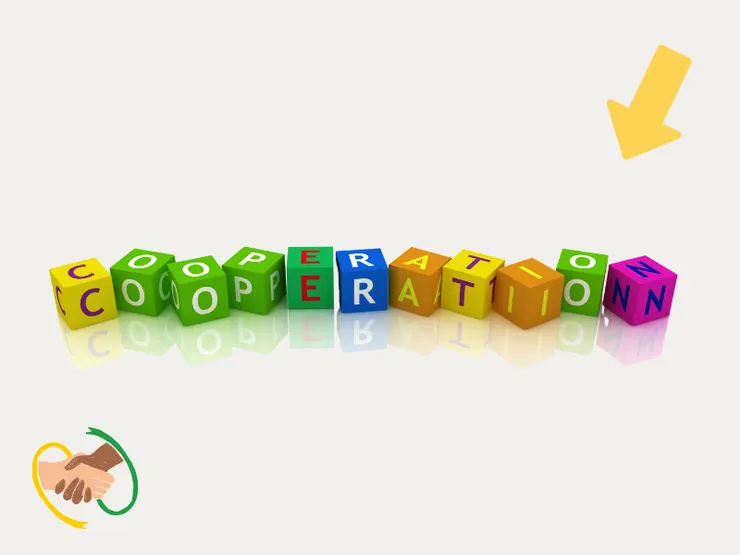 好的合作能發揮力量與效益