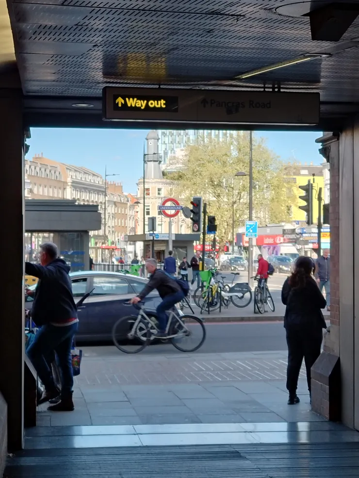 我來到倫敦了！