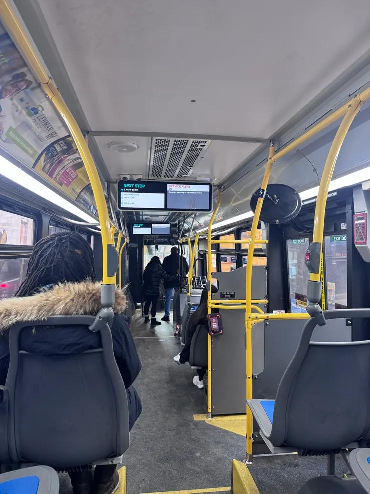 紐約M公車示意圖