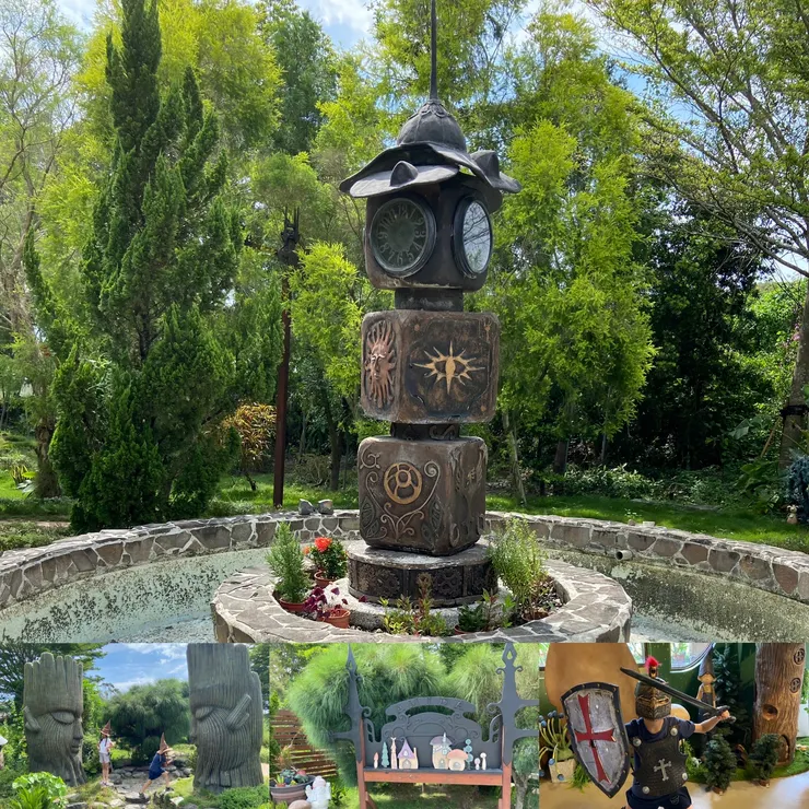 艾米達精靈谷茶樹莊園，拍照很美，蚊子很多XD