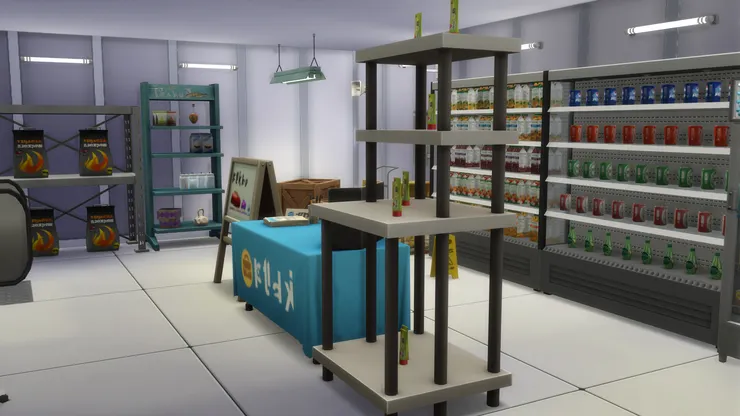 推廣攤位的生意似乎不錯，貨品都賣得七七八八。