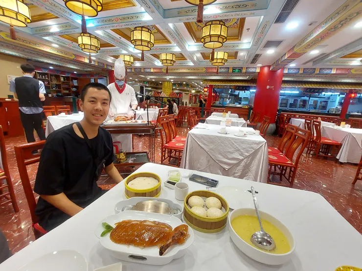 在北京最驚喜的第一餐 - 萬榮烤鴨店