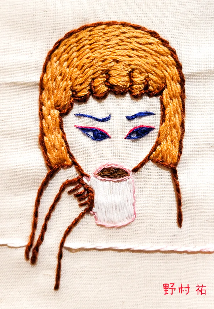 野村 祐  手縫書衣  梵靈乾坤工作室提供