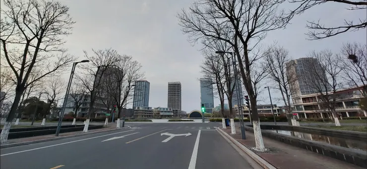 新住處-大丰城東金融大廈(最右邊建築)自拍