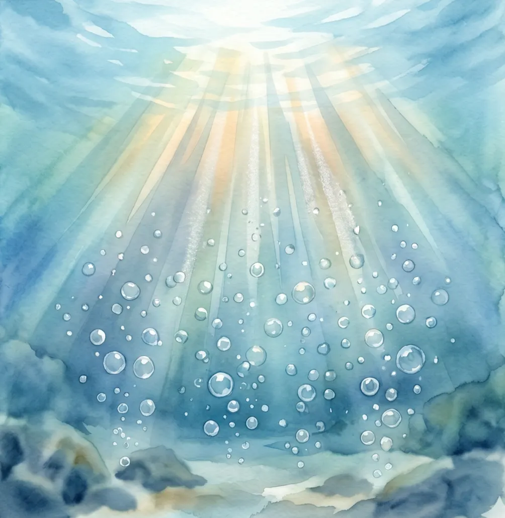 宋亞樹潛水吐泡泡