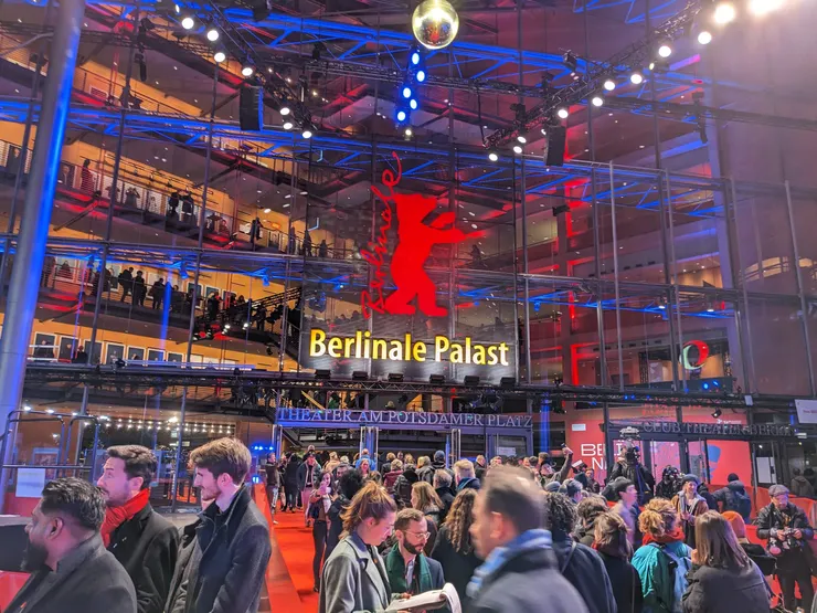 柏林電影節主場館，競賽片首映的場地