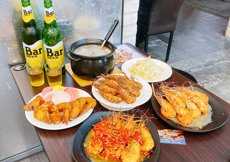西門町美食推薦│蝦之城活蝦料理-泰國蝦│西門町宵夜