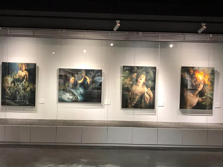 展覽現場-幽禁的靈魂