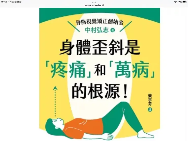 圖一：身體容易歪斜，主因缺少肌耐力。