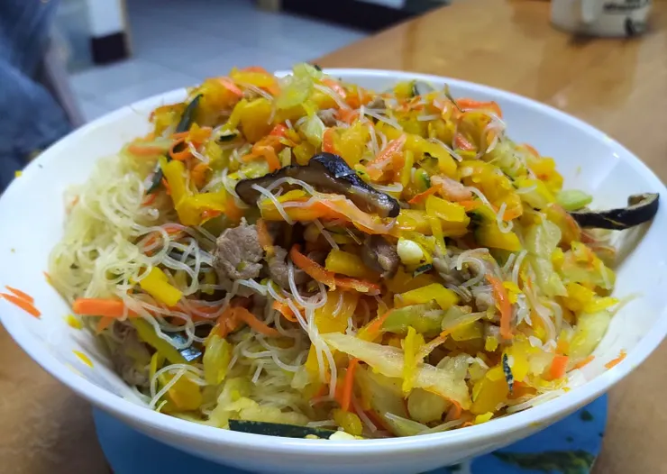 南瓜炒米粉成果