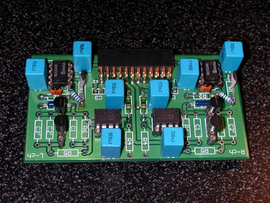 以 Phonoclone PCB 修改的 OP 前級