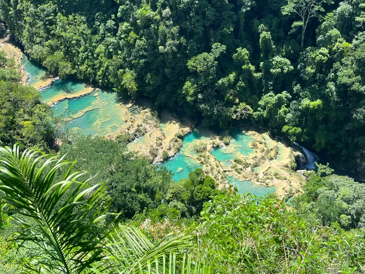Semuc Champey最出名的角度