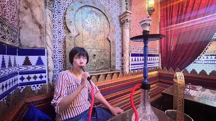 沒抽過煙有些怕怕