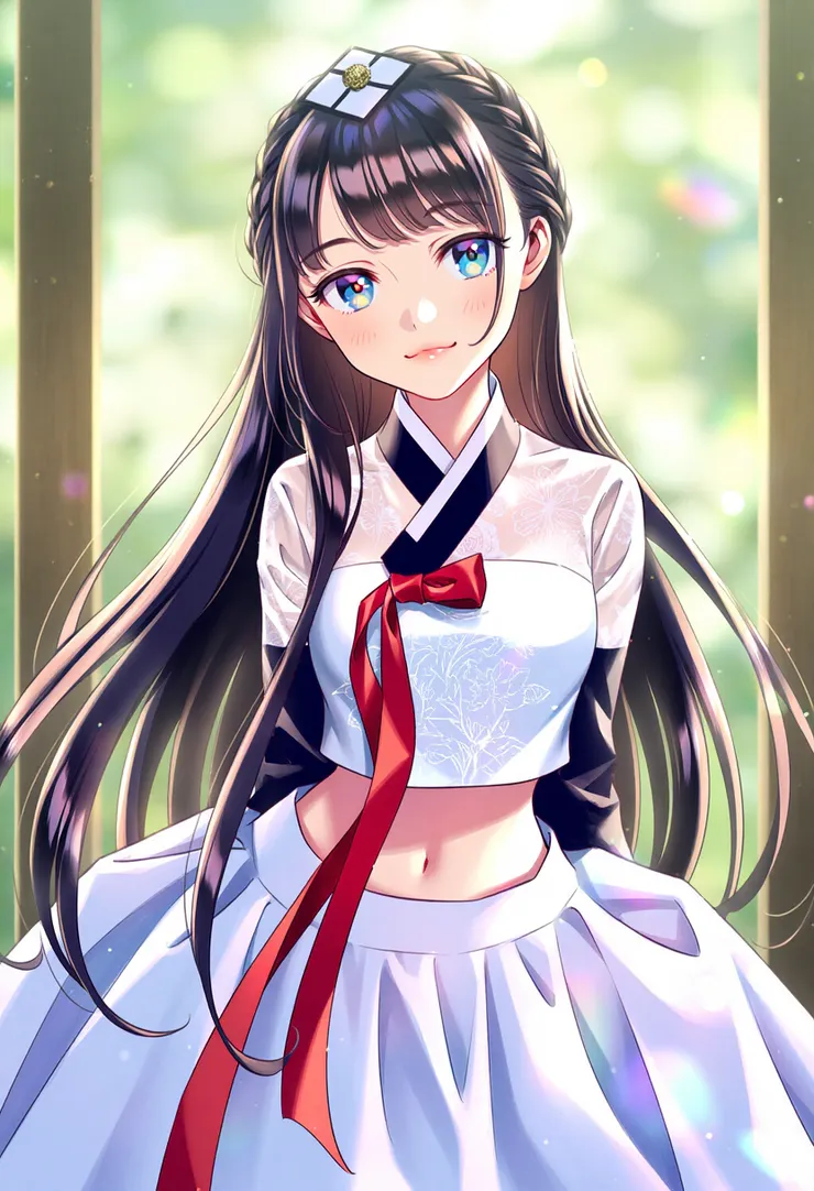 其實韓服的魅力確實是很強的,至少我覺得,它是比旗袍好看的