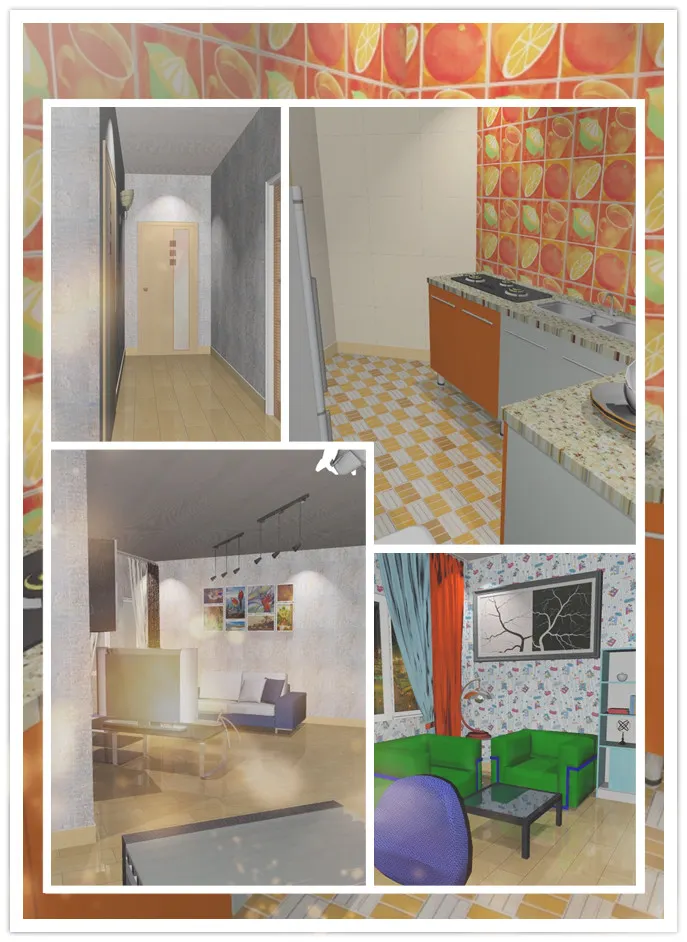 真是個不錯的房子!(其實我覺得總是跟現實某些房子相似,大家的房子也像這樣嗎?)