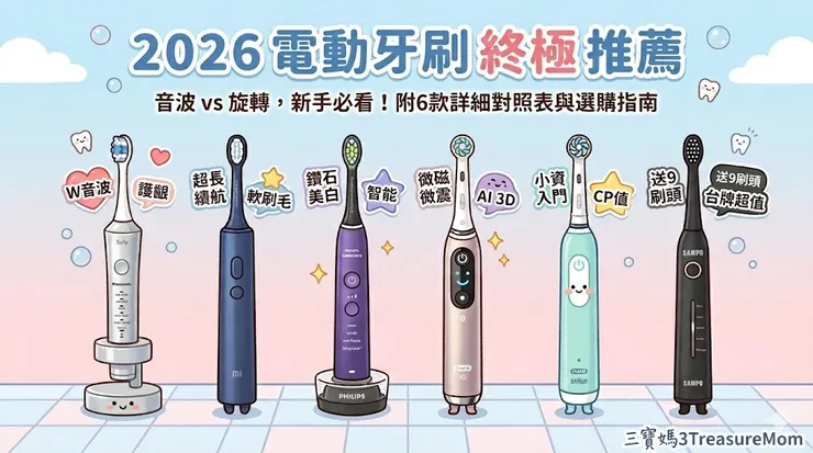2026 電動牙刷推薦