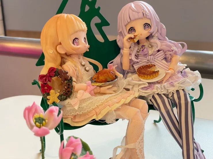 小姑娘們,代表西式