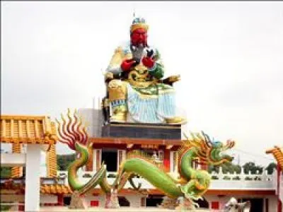 東照山關聖帝君(圖片來源:自由時報)