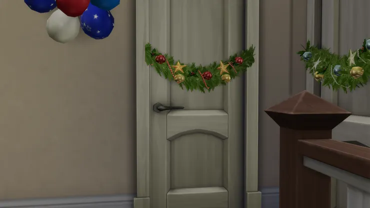 二樓的另一扇門。