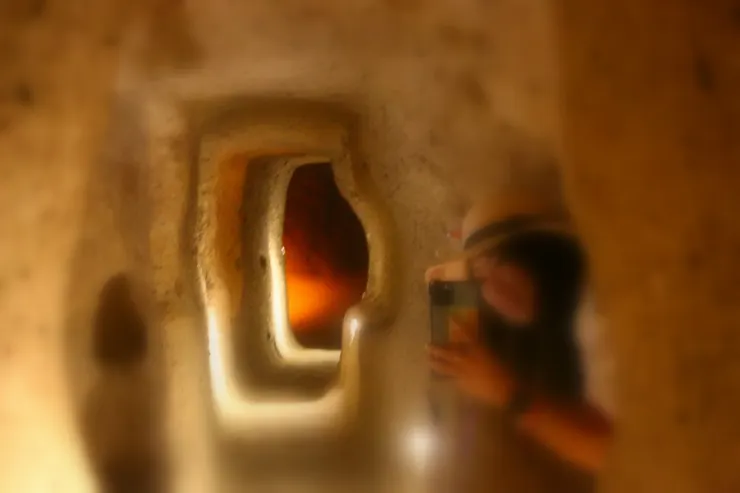 Kaymakli Underground City攝影於Cappadocia, Turkey 2023