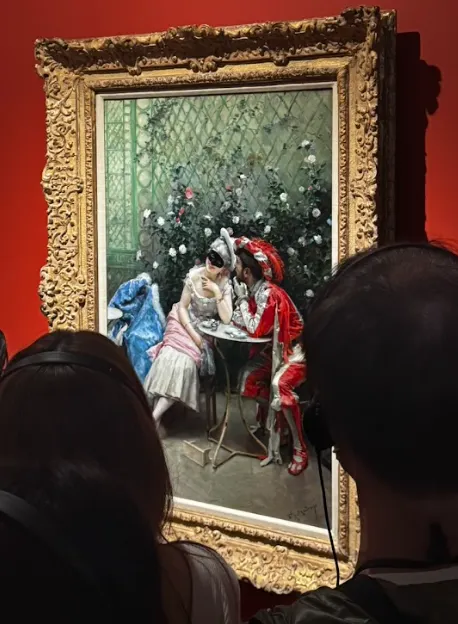 雷蒙多－馬德拉索《化裝舞會參加者》|圖 妘珚拍攝