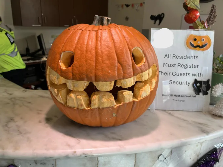 S宿舍的萬聖節裝飾