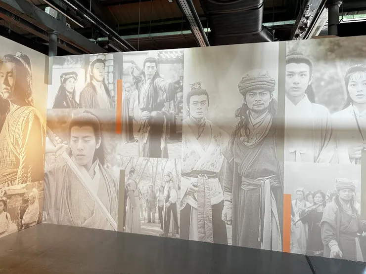 「令狐沖」呂頌賢，以及《天龍八部》喬峰（黃日華）、虛竹（樊少皇）及段譽（陳浩民）