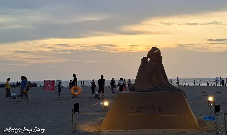 ▲2025苗栗「通霄沙雕藝術節」逍遙沙城/圖片來源：Betty's Jump Diary