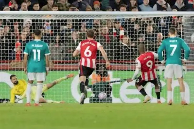 泰亞高射入十二碼球助賓福特領先3:1