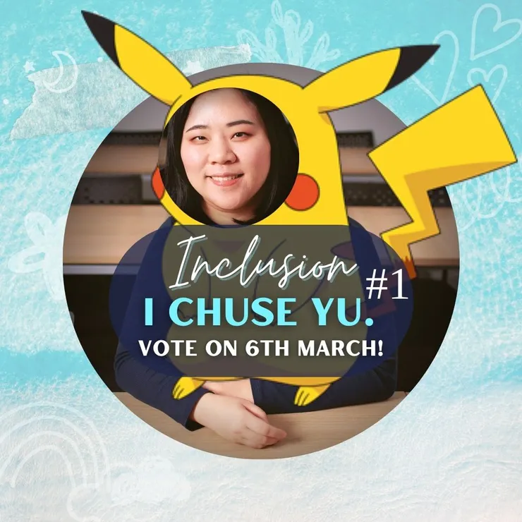 競選前就已安排好每日的社群競選貼文。