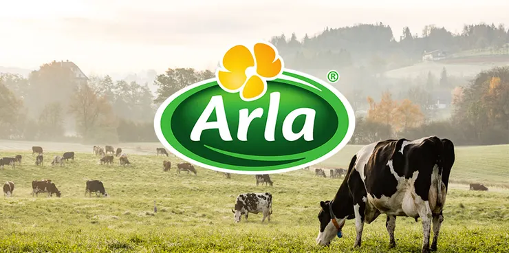 斯堪地那維亞最大乳品公司 Arla Foods。來源：Arla Foods
