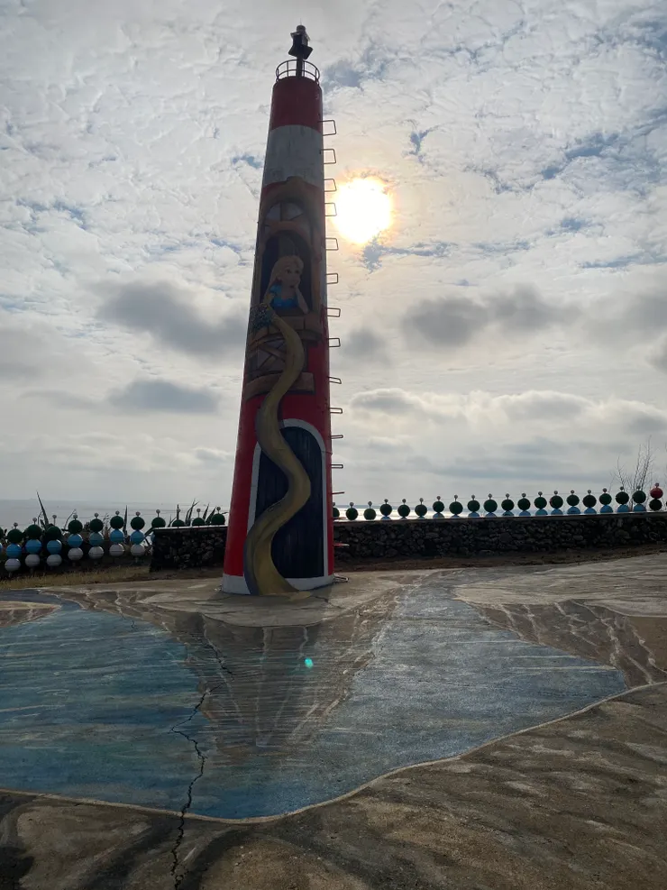 背光下的長髮公主