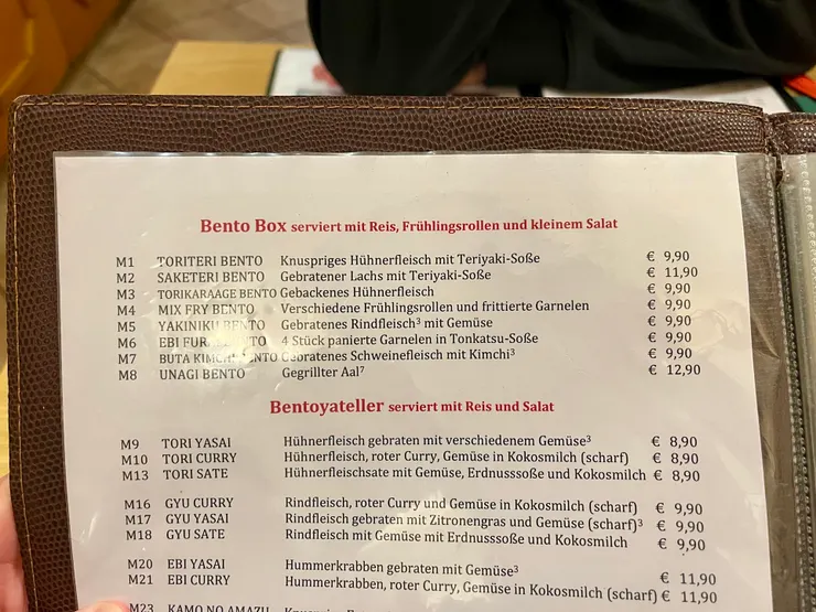 便當價目表(2024)