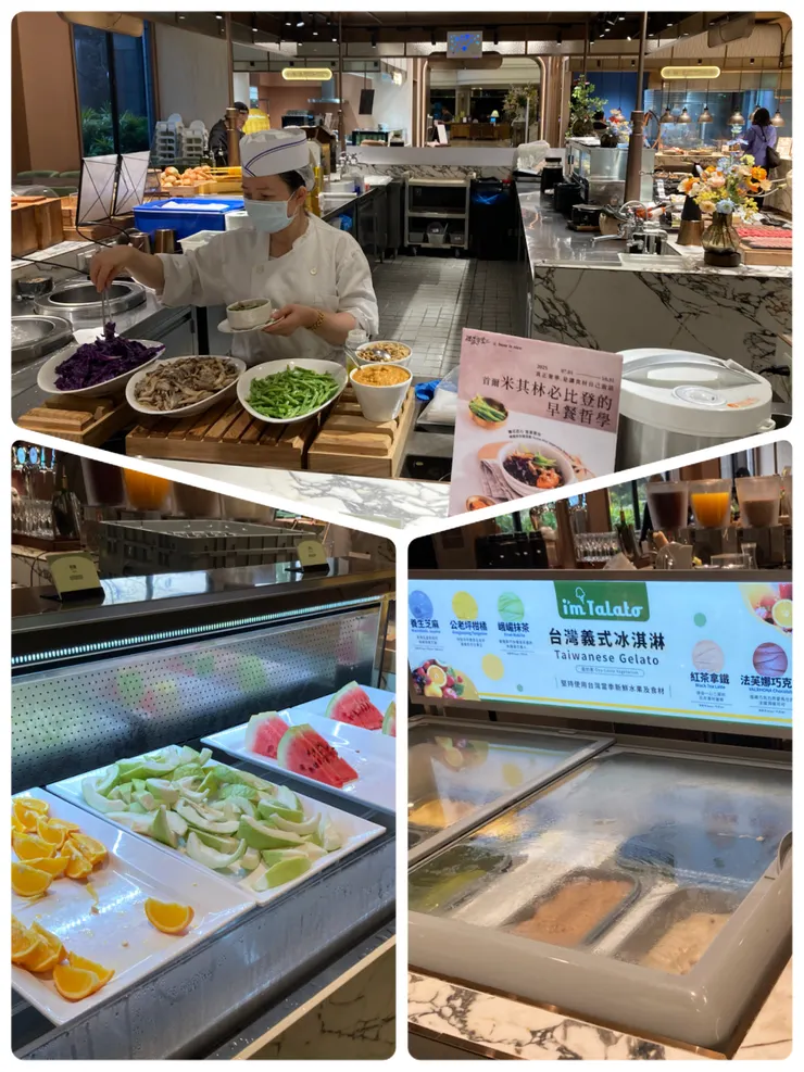 飯後水果跟甜點也要吃一下！