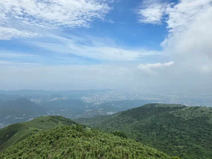 好久沒有去踏青,簡單鳥瞰台北的風景,卻又意外的療育