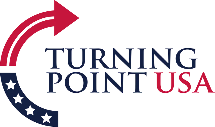 「美國轉折點」（Turning Point USA, TPUSA）。來源：維基百科。