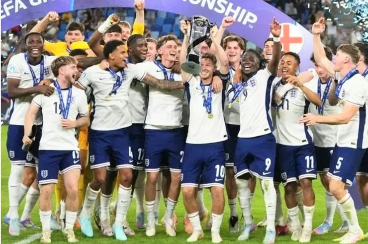 英格蘭U21奪得2025歐國盃冠軍