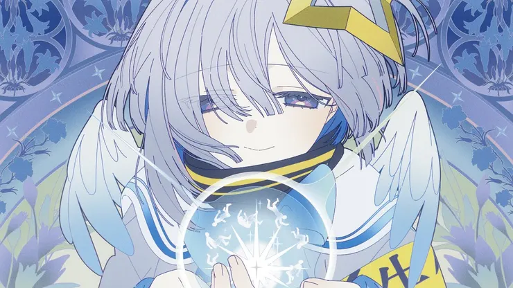 〈誰も見てない夢を見ろ〉一曲的MV主視覺。天音彼方所創作的歌曲。