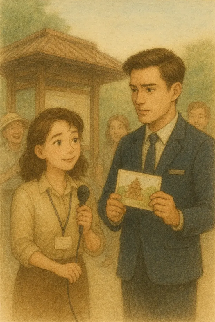 助理第一次「救場」,兩人的距離明顯拉近。〈本插圖示意圖由AI協助生成。〉