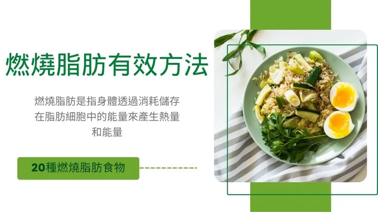 燃燒脂肪有哪些方法?20種燃燒脂肪食物介紹1
